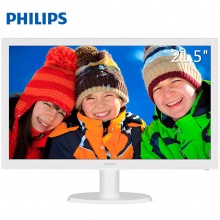 飞利浦（PHILIPS）223V5LSW 21.5英寸办公电脑显示器 LED高清宽屏 1080P
