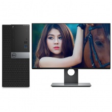 戴尔(DELL)台式电脑套机 OptiPlex 5050MT(I5-7500/4GB/128GSSD+1TB/DVDRW/E2216H 21.5寸/Win10 H/3年保修)