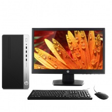 惠普（HP）HP ProDesk 480 G5 MT 台式电脑套机（i3-8100/4G/500G/超薄DVDRW/Windows 10 Home 64位/3-3-3有限保修/19.5寸显示器）带键盘鼠标