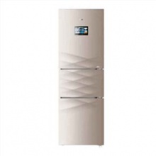 海尔 BCD-225SDICU1 225升三门互联网冰箱浅棕色