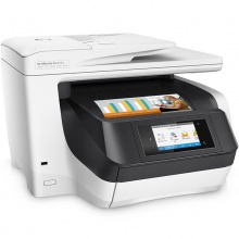 惠普（HP）OfficeJet Pro 8730 彩色无线商务一体机 打印机 高速双面打印 双面扫描 传真