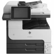惠普（HP）LaserJet 700 MFP M725dn A3黑白激光多功能一体机 打印/复印/扫描 支持网络打印 41页/分钟 自动双面打印 标配进纸盒*2 +输稿器*1 不含工作台 适用耗材：H