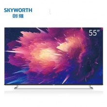 创维(Skyworth)电视 55Q6A 55英寸4K智能 二级能效 一年保修 含挂架