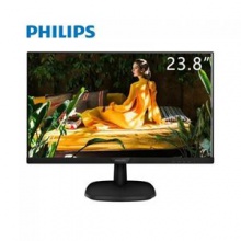 飞利浦（PHILIPS）243S7QDSBF 23.8寸 广视角IPS屏1080P电脑显示器