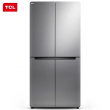 TCL 460升 变频十字对开多门冰箱 冷藏自除霜 电脑温控 一体式电脑照明 BCD-460KPZ50