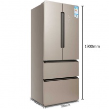 TCL BCD-420WBEF1 420升超薄智能风冷无霜多门家用节能变频大冰箱