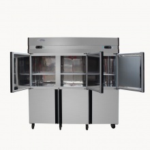 穗凌 (Suiling) Z1.6L6-C 大型商用立式冷柜 六门单温冷冻酒店厨房冰柜不锈钢冷冻柜