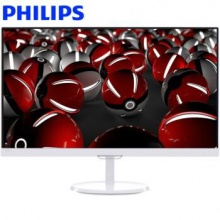 飞利浦（PHILIPS） 247E7QHSWP白 23.6英寸 PLS面板窄边框 屏显示器