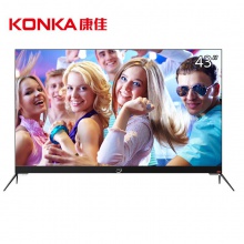 康佳（KONKA） LED43M2S 43英寸 电视机 超薄机身、HIFI Pro前置音响、全民K歌、二级能效