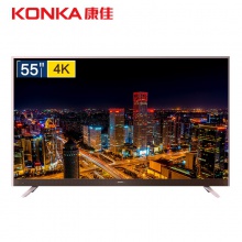 康佳（KONKA） LED55K7200SE 55英寸 电视机 4K超高清 HDR人工智能 超薄金属机身 前置音响