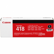 佳能(Canon)CRG-418BK 黑色硒鼓 适用MF8010Cn/MF8040Cn/MF8080Cw/MF8030Cn/MF8050Cn A4 5%覆盖率打印3400页